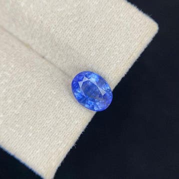 Zonder minimumprijs - 1 pcs Blauw Saffier - 1.60 ct -, Nieuw