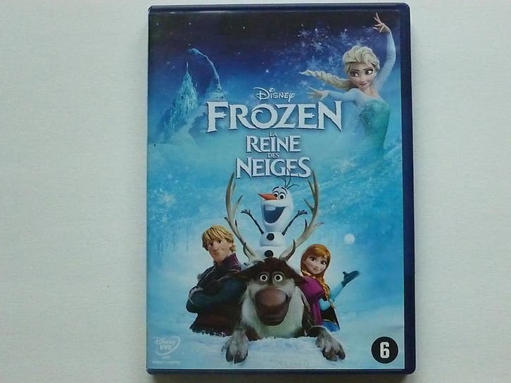Frozen (DVD), Cd's en Dvd's, Dvd's | Kinderen en Jeugd, Zo goed als nieuw, Ophalen of Verzenden