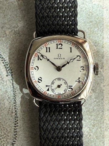 Omega - Trench Watch 24 hour enamel dial - Heren - 1900-1949, Nieuw