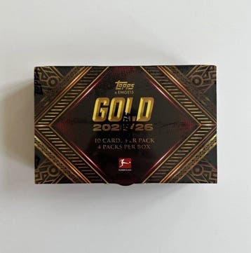 Topps GOLD - Bundesliga - 1 Sealed box - Excellent (EX), Verzamelen, Nieuw