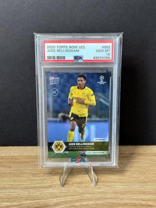 2020/21 Topps Now Jude Bellingham - Rookie - PSA 10 - 1, Verzamelen, Stickers