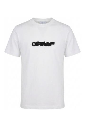 Off-White T-shirt in maat S Wit, Kleding | Heren, Verzenden, Zo goed als nieuw, Wit, Off-White