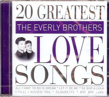 The Everly Brothers - 20 Greatest Love Songs, Ophalen of Verzenden, Gebruikt