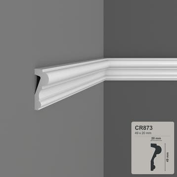 CR873 (49 x 20 mm) polyurethaan, lengte 2 m, Ophalen of Verzenden, Nieuw