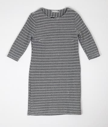 Betty & Co blauw/ecru jurk maat 40, Verzenden, Nieuw