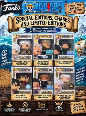 Funko - Funko Pop Funko Pop! One Piece Collection – Chase,