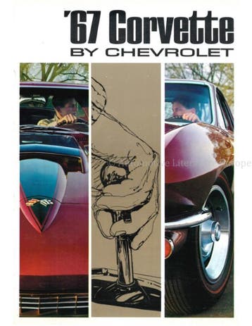 1967 CHEVROLET CORVETTE BROCHURE ENGELS (USA), Nieuw, Chevrolet, Author