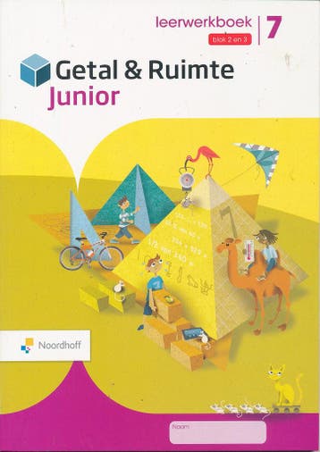 Getal en Ruimte Junior leerwerkboek blok 2 en 3 groep 7 (per, Verzenden, Nieuw