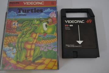 Turtles (VIDEOPAC 49), Spelcomputers en Games, Spelcomputers | Overige, Verzenden, Zo goed als nieuw