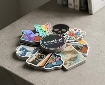 Premium Stickers & Resin Stickers, Zonder Minimale Afname, Verzenden, Nieuw, Stickers en Plaatjes