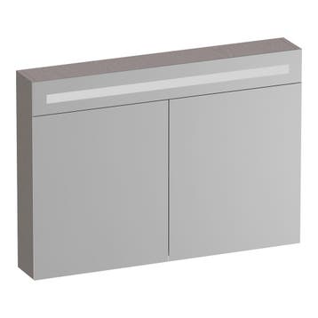 Brauer Promise Deluxe Spiegelkast - 100 cm - met Verlichting, Ophalen of Verzenden, Nieuw
