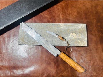 Hekito - Keukenmes - Chefs knife - Exclusieve Vintage
