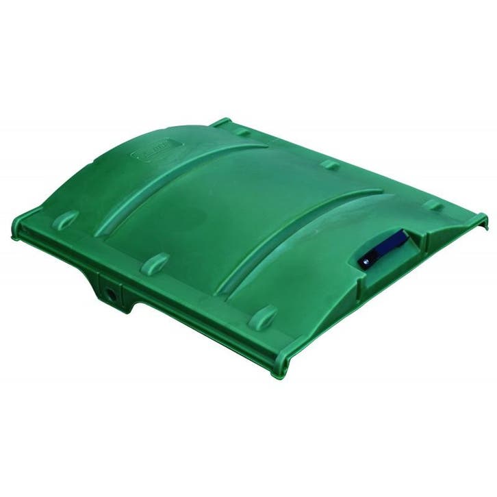 Schuifdeksel tbv halfpipe voerwagen 230 liter groen, Dieren en Toebehoren, Paarden en Pony's | Overige Paardenspullen, Nieuw, Ophalen of Verzenden