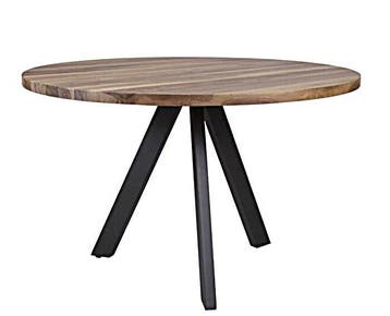 Eettafel Daytona 120 cm Notenhout - Naturel, Huis en Inrichting, Ophalen of Verzenden, Nieuw