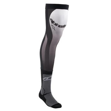 Alpinestars Knee Brace Sokken Zwart Wit, Motoren, Verzenden, Nieuw