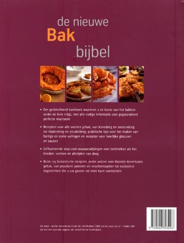 De nieuwe bakbijbel 9789048303298, Verzenden, Gelezen