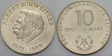 10 Mark 1975 Gedenkmunten duitse Demokratische Republik, Verzenden