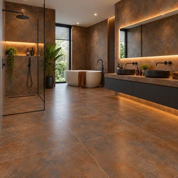 Rust Metal Sugar Effect 60x120 | ACTIE €24,95/m², Nieuw