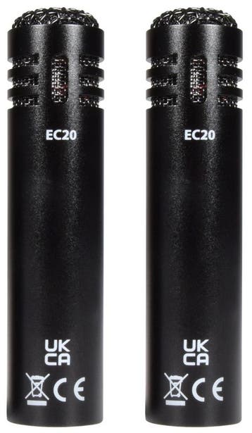 Citronic EC20 Condensatormicrofoons Stereopaar Met, Muziek en Instrumenten, Verzenden, Nieuw, Overige typen