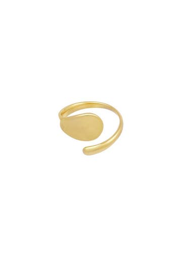 Goudlief Ring simplicity rules (Minimalistische ringen), Overige materialen, Verzenden, Nieuw, Dame
