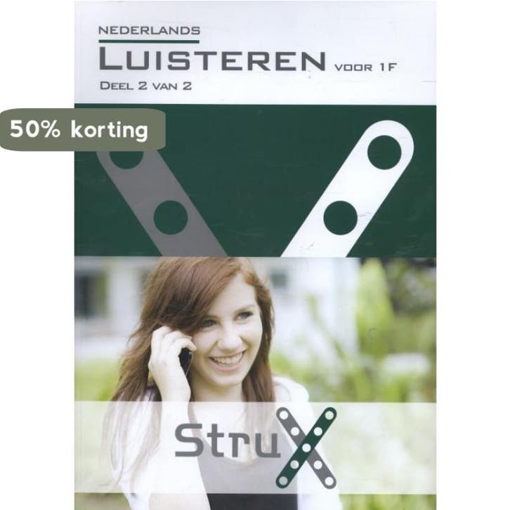 Nederlands luisteren voor 1F / Voor 1F; Deel 2 van 2 / StruX, Boeken, Schoolboeken, Gelezen, Verzenden