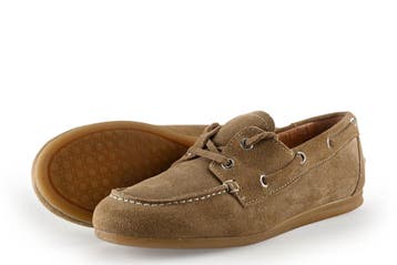 Manfield Bootschoenen in maat 39 Beige, Verzenden, Beige, Zo goed als nieuw, Manfield