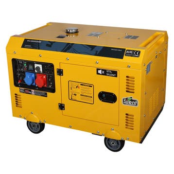 Dieselgenerator 8 kW geluidsgedempt, Doe-het-zelf en Verbouw, Gereedschap | Overige machines, Verzenden, Nieuw
