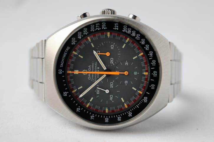 Horloge Omega Speedmaster II Racing Dail 1969 watch only, Sieraden, Tassen en Uiterlijk, Horloges | Heren, Staal, Gebruikt, Staal