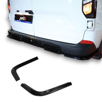 Diffuser seiten Splitter geschikt voor Ford Transit Custom