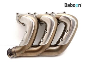 Uitlaat Bochtenset Triumph Rocket 3 R 2020-2025, Motoren, Verzenden, Gebruikt