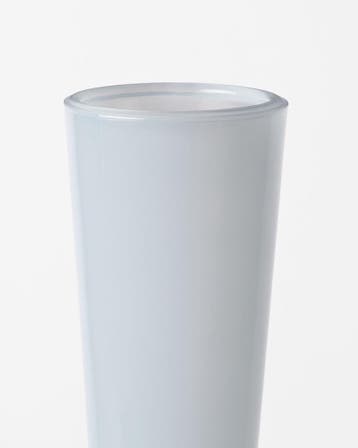 HEMA Vaas 8x20cm Zwier glas blauw van €7.69 voor €5.38 sale, Verzenden, Nieuw, Blauw