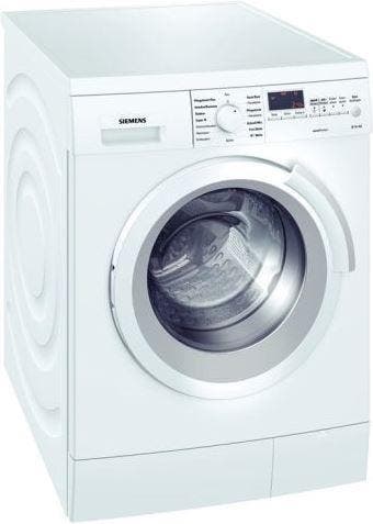 Siemens WM14S442 - Wasmachine - 8 kg - 1400 tpm -, Ophalen of Verzenden, Zo goed als nieuw, Voorlader, 85 tot 90 cm