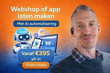 Wil je starten met een webshop of app zonder groot budget?, Ook voor bedrijven, Webdesign en Website bouw