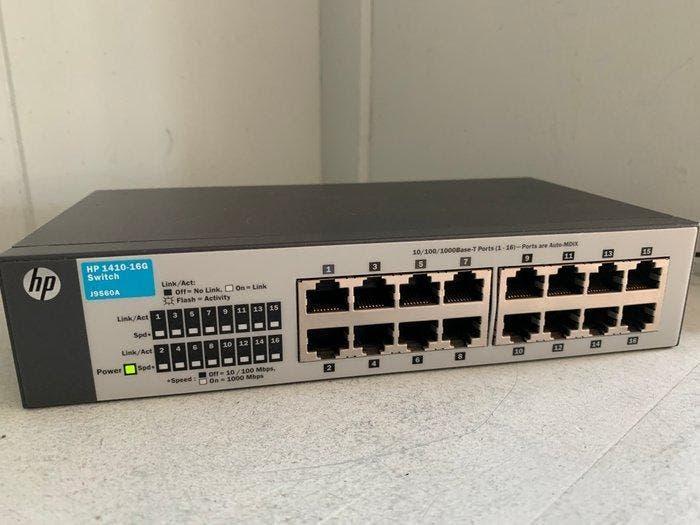 HPE J9560A 1410-16G Switch (nieuwstaat) - Computer, Spelcomputers en Games, Spelcomputers | Overige Accessoires