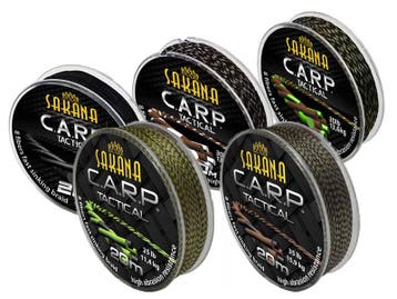 Tactical Carp 20 m. Soepel Braid Onderlijn materiaal, Watersport en Boten, Verzenden, Nieuw, Overige typen