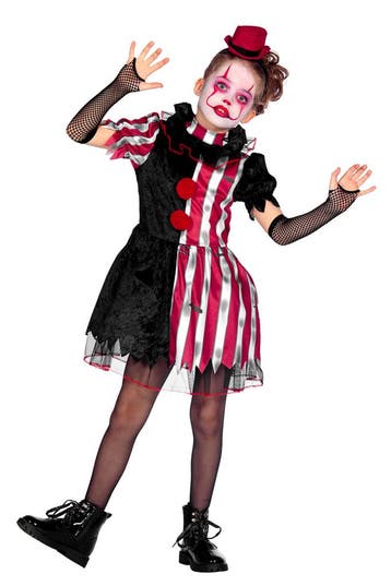 Duistere Clown Jurkje Kort Halloween Kind, Ophalen of Verzenden, Nieuw