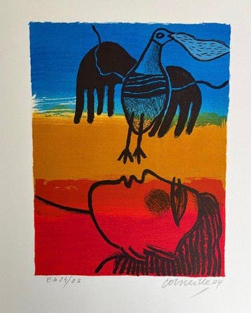 Corneille (1922-2010) - Un été Italien H