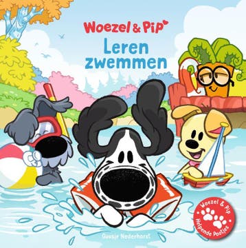 Leren zwemmen / Woezel & Pip - Helpende pootjes / 5, Verzenden, Zo goed als nieuw, Guusje Nederhorst
