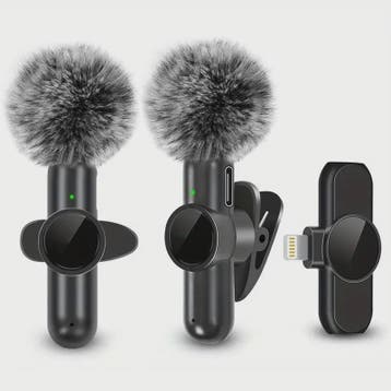 Draadloze Lavalier Microfoon: Kristalheldere Audio voor iPho, Verzenden, Nieuw