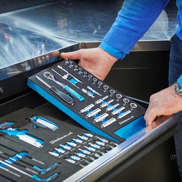 Datona Dopsleutelset 1/4 opname 28-delig in Pro, Ophalen of Verzenden, Nieuw