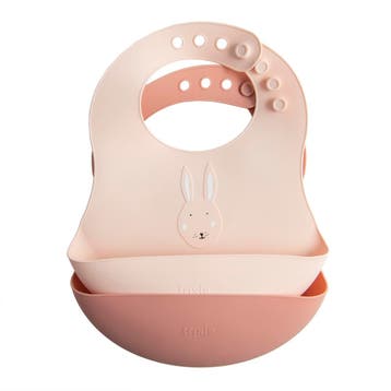 Trixie siliconen slabbetjes 2-pack  van €24,95 voor €12,47, Ophalen of Verzenden, Nieuw