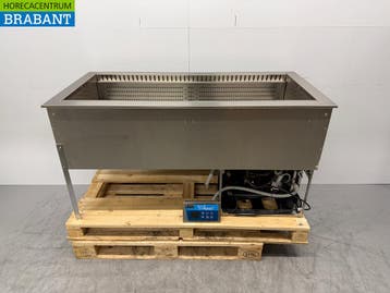 RVS Cool Compact Drop in Saladiere Koelbak 4 x 1/1 GN 230V, Ophalen of Verzenden, Gebruikt