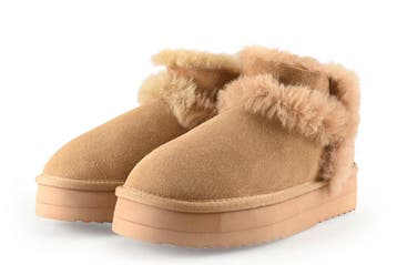 Warmbat Enkellaarzen in maat 38 Bruin, Kleding | Dames, Schoenen, Bruin, Verzenden, Lage of Enkellaarzen, Zo goed als nieuw