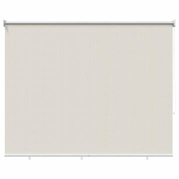 vidaXL Rolgordijn voor buiten 145(B)x230(H) cm crèmekleurig, Verzenden, Nieuw, Crème