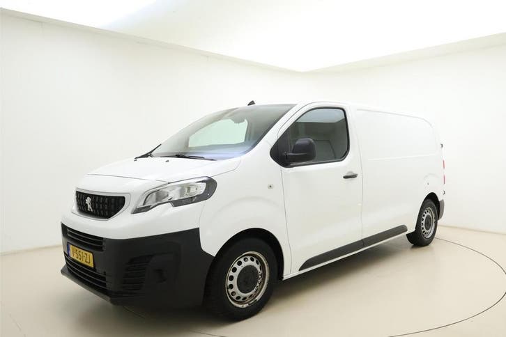 Peugeot Expert 226S 1.6 BlueHDI Premium, Auto's, Bestelauto's, Lease, Zwart, Handgeschakeld, Wit, Financial lease, Stof, Diesel