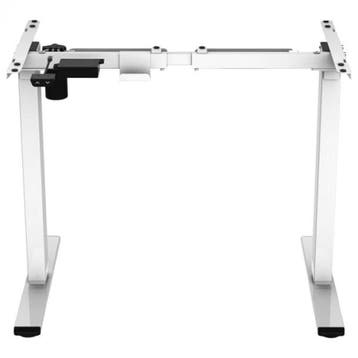 Hoogwaardig zit-sta bureau max 180 cm breed wit gepoedercoat, Ophalen of Verzenden, Nieuw