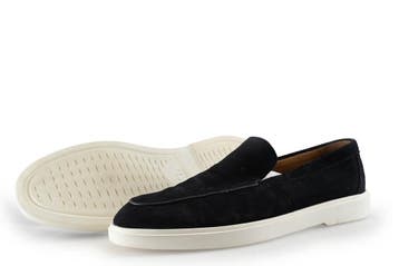 Manfield Loafers in maat 43 Zwart, Loafers, Manfield, Verzenden, Zwart
