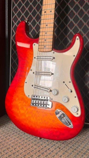 Fender - Stratocaster QMT - - Elektrische gitaar - Mexico -, Muziek en Instrumenten, Nieuw