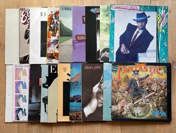 Elton John - Massive collection of 19 LP albums - Vinylplaat, Nieuw in verpakking
