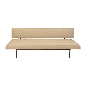 Bank | Slaapbank | Vintage | Rob Parry |  4566, Huis en Inrichting, Fauteuils, Ophalen of Verzenden, Zo goed als nieuw, Mid-Century